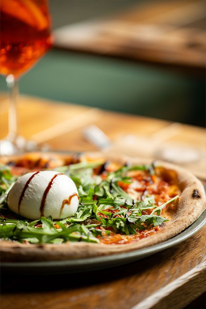 Pizza Nahaufnahme